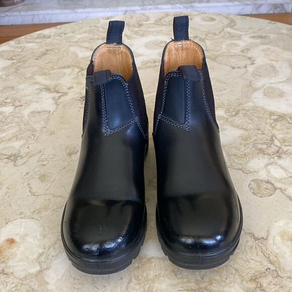 NWOT Aquatherm Leather Water Resistant 3M Insulated Chelsea Boots - Picture 3 of 16